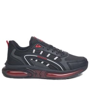 Trendyshose 2612 Balans Taban Rahat Spor Ayakkabı (Siyah-Kırmızı)