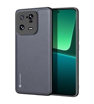 Dux Ducis Xiaomi 13 Pro Fino Serisi Premium Dokuma Silikon Kılıf (Füme)