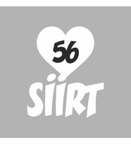 Kalpli 56 Siirt Araba Sticker siyah 20x15 CM (Beyaz)