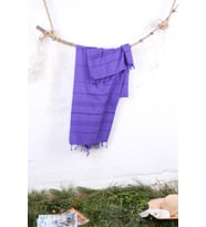 %100 Pamuk 90x180  Peştemal (Lila)