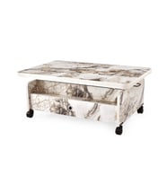 SEFA HOME ÇEKMECELİ TEKERLEKLİ SİHİRLİ SEHPA 106R (Ihlamur)