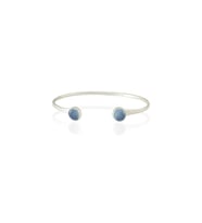 Kadir Jewellery 925 Ayar Gümüş Kaplama El İşçiliği Zirkon Taşlı Kadın Charm Bileklik (Mercan)
