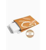 No1 25'li Floral Seri Kargo Zarfı (Kiremit)