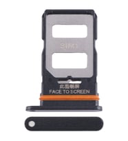 Xiaomi Uyumlu Poco X5 Pro Sim Kart Tepsisi 22101320G, 22101320I Beyaz (Siyah)