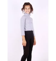 Toontoy Kız Çocuk Fermuarlı Sweatshirt ( Gri-Melanj)