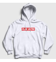 Presmono Unisex Beyaz Plus Ultra Anime Boku No Hero Academia Kapüşonlu Sweatshirt 234719tt (Beyaz)