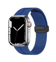 Apple Watch 44mm Zore KRD-84 Silikon Kordon (Mavi)