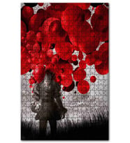 Cakapuzzle O İt Desenli Film Afişi Görseli Puzzle Yapboz MDF (Ahşap) (255 Parça)