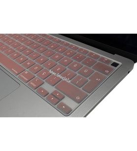 Laptop MacBook Air 13inc Klavye Koruyucu A2179 A2337 2020/2021 Türkçe Baskılı (Altın / Dore)
