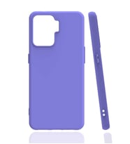 Kvy Oppo Reno 5 Lite Biye Silikon Kılıf (Lila)