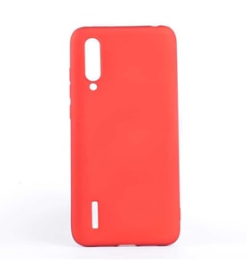 Xiaomi Mi 9 Lite Kılıf Soft Mat Premier Case (Kırmızı)