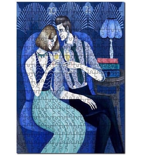 Cakapuzzle Illütirasyon Kadın Erkek Duygusal Anlar Puzzle Yapboz MDF (Ahşap) (500 Parça)