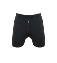 6 Adet Güryıldız Erkek Penye Düz Renk Havlu Bel Boxer Short 24509 (Antrasit)
