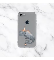 Iphone 7/8 Tasarım Kılıfları (103 Tasarım) (Platin - Siyah)