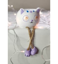 Kedi Mumluk, El Yapımı, Doğal Soya Mumu (Lila)