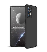 Galaxy A23 Kılıf Zore Ays Full Koruma Kılıf (Siyah)