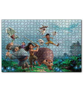Cakapuzzle Raya ve Son Ejderha Film Afişi  Puzzle Yapboz MDF (Ahşap) (500 Parça)