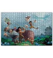 Cakapuzzle Raya ve Son Ejderha Film Afişi  Puzzle Yapboz MDF (Ahşap) (500 Parça)