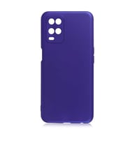 Oppo A54 4G Kılıf Zore Premier Silikon Kılıf (Saks)