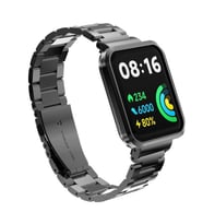 Xiaomi Redmi Watch 2 Lite Zore KRD-60 Metal Kordon (Siyah)