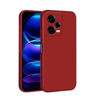 Xiaomi Redmi Note 12 Pro 5G Kılıf Zore Premier Silikon Kılıf (Kırmızı)