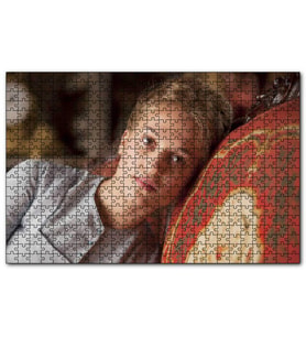 Cakapuzzle Anna Karenina Koltuktaki Kız  Puzzle Yapboz MDF (Ahşap) (1000 Parça)