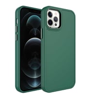 Apple iPhone 14 Pro Kılıf Boto x Pastel Renk Kılıf (Koyu Yeşil)