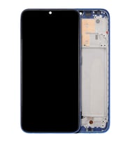 Xiaomi Redmi Note 8 ile Uyumlu Lcd Ekran Dokunmatik Çıtalı (Mavi)