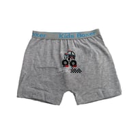 Sedef Yıldız Erkek Çocuk Likralı Boxer 1089 (Gri)