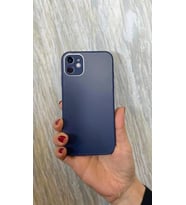 iPhone 12 Mat Elektro Cam Kamera Korumalı Kılıf