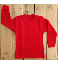 Beberium Kids Çocuk Tek  Body 1-4 Yaş (Kırmızı)