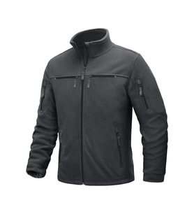 Ghassy Co. Warm Tactical Sport Multi 6 Cep Fonksiyonel Termal Polar Ceket (Füme)