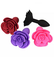 Carmine Pürüzsüz Silikon Gül Model  Plug (Kırmızı)