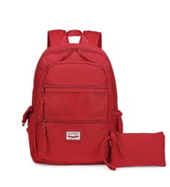 Smart Bags Sırt Çantası Okul Boyu Kalem Kutusu Hediyeli 3237 (Vişne)