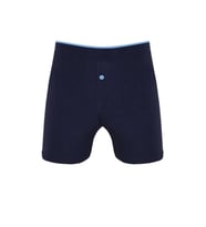 6 Adet Güryıldız Erkek Penye Düz Renk Havlu Bel Boxer Short 24509 (Lacivert)