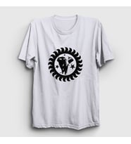 Presmono Unisex Sarı Logo Brand New Heavies T-Shirt 490437tt (Beyaz)