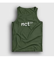 Presmono Unisex Sarı Logo K-Pop Nct 127 Atlet 275602tt (Haki)