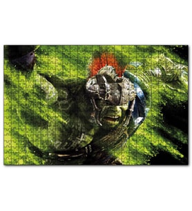 Cakapuzzle  Thor Ragnarok Hulk Mark Ruffalo  Puzzle Yapboz MDF (Ahşap) (500 Parça)
