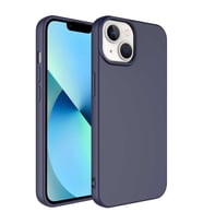 Apple iPhone 14 Kılıf Zore Mara Lansman İç Yüzeyi Kadife Kılıf (Lacivert)