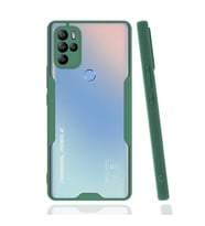 General Mobile 21 Pro Kılıf Kamera Korumalı Arkası Şeffaf Silikon (Yeşil)