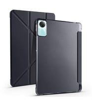 Xiaomi Redmi Pad SE Kılıf Kalem Bölmeli Standlı Smart Cover (Siyah)