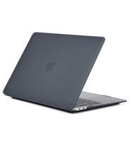 Apple Macbook 13.6' Air 2022 M2 A2681 Zore MSoft Kristal Kılıf (Siyah)