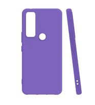 Kvy Tcl 20 SE Biye Silikon Kılıf (Lila)