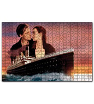 Cakapuzzle Titanik Rose Ve Jack Film Görseli  Puzzle Yapboz MDF (Ahşap) (255 Parça)