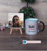Diyaliz Teknisyeni Fotoğraflı Dekoratif Taş, Kupa Bardak Beyaz Hediye Diyaliz Teknisyenine Hediye (Model 9)