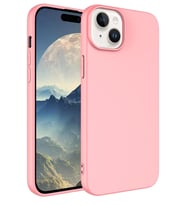 Apple iPhone 15 Plus Kılıf LSR Lansman Kılıf (Açık Pembe)