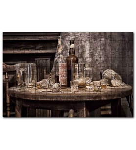 Cakapuzzle Arpa Suyu Kadehler Görseli Puzzle Yapboz MDF (Ahşap) (1000 Parça)