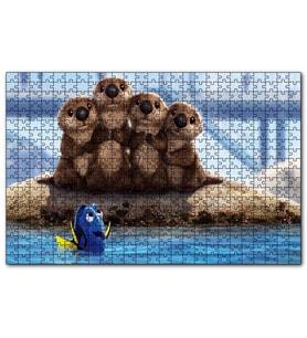 Cakapuzzle Kayıp Balık Dory  Puzzle Yapboz MDF (Ahşap) (1000 Parça)