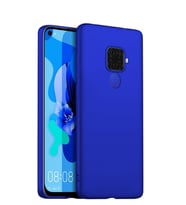 Microsonic Matte Silicone Huawei Mate 30 Lite Kılıf (Mavi)
