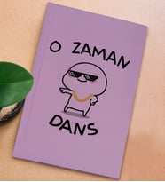 BK Gift Esprili Tasarım Serisi Sert Kapaklı Lila Defter, Arkadaşa Hediye, Yeni İş Hediyesi, Doğum Günü Hediyesi, Anı Defteri (Model 3)